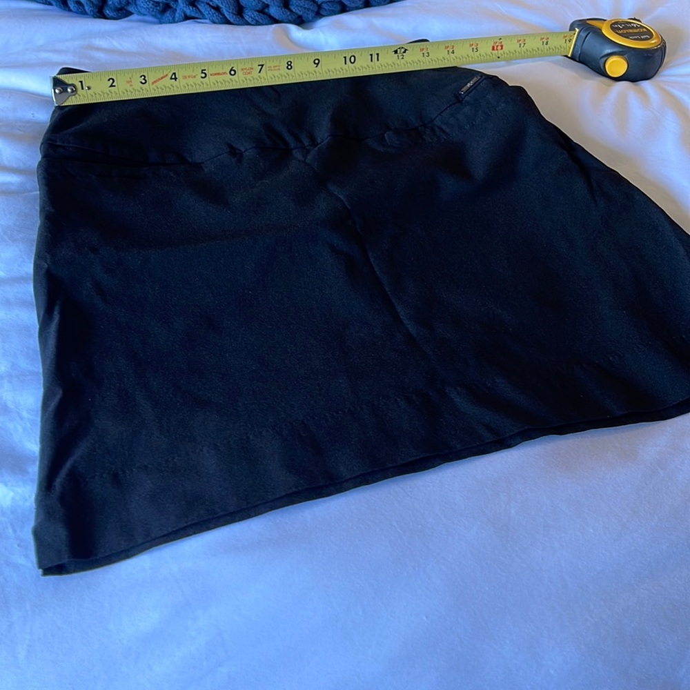 S.C. & Co. Black Skort